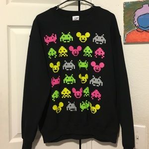 Space invader deadmau5 pullover