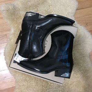 Zara Cowboy Western Boots