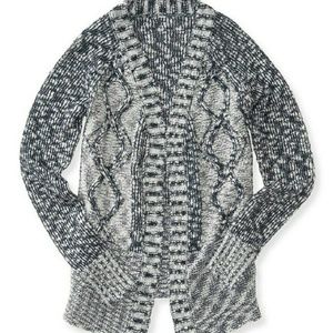 Aeropostale Cable Knit Cardigan
