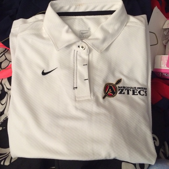 NWOT Women's Nike SDSU Polo - Picture 1 of 3