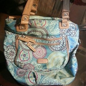 Tyler Roden Teal Blue Purse
