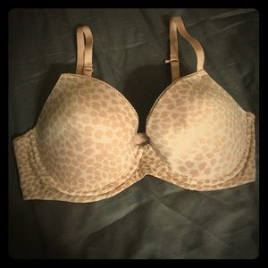 SimplyVera Leopard Nude Push-up Bra