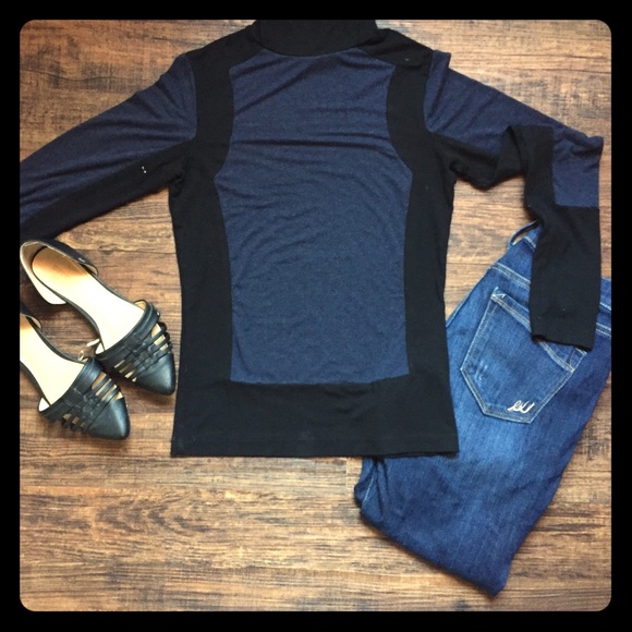 Color block shirt
