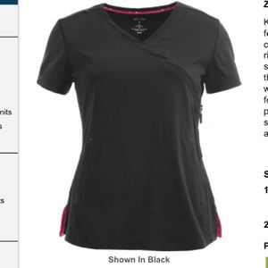 🎉SALE! Koi Lite Black Scrub Top