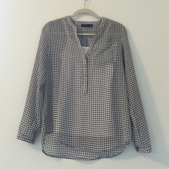 APT 9 blouse w built in cami