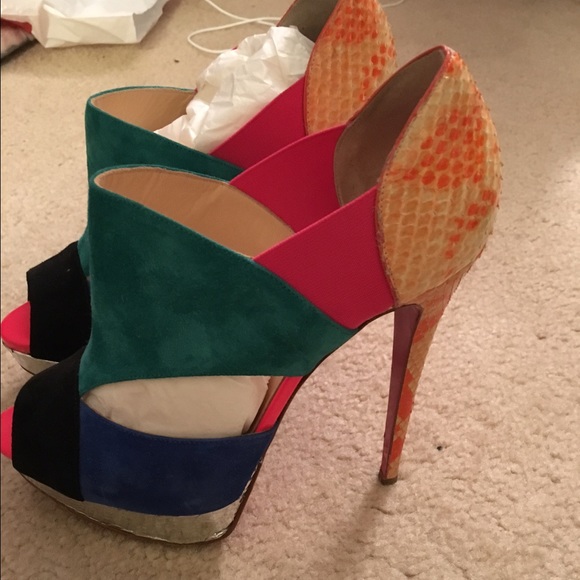 Authentic Christian Louboutin booties - Picture 2 of 4