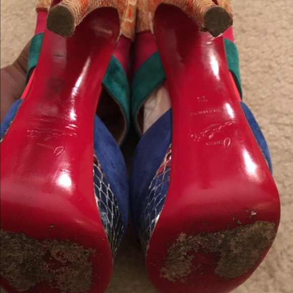 Authentic Christian Louboutin booties - Picture 4 of 4