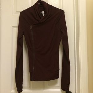 Lululemon Bhakti Yoga Jacket Size 4 Cranberry