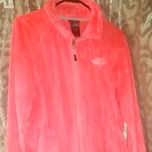 Pink fleece The north face jacket