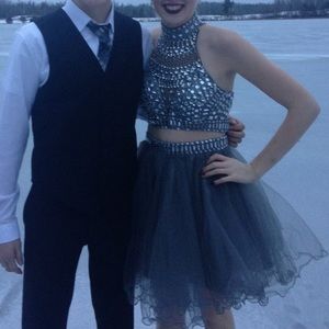 Gray Semi Formal Dress