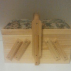 Wooden Sewing Box