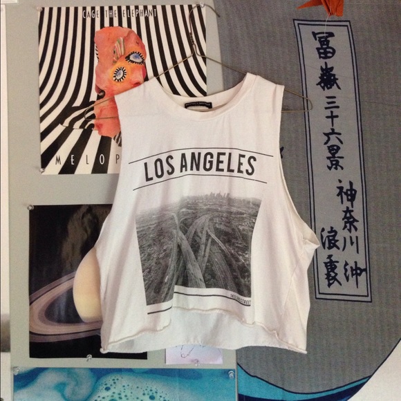 Los Angeles Brandy Melville Crop Tank