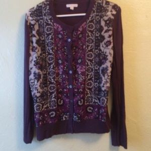 NY&COMPANY Button down cardigan