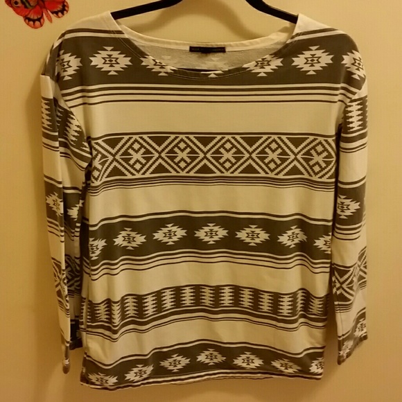 Aztec long sleeved shirt