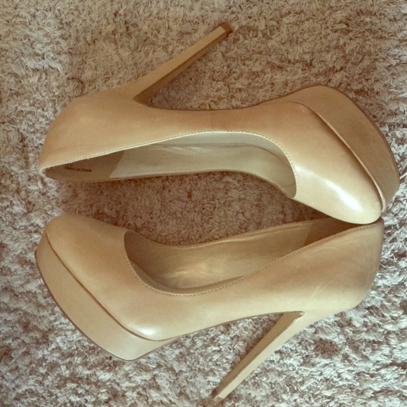Beige Aldo Pumps