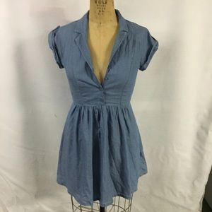 Forever 21 chambray shirtwaist dress