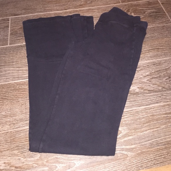Cotton boot cut style yoga pants