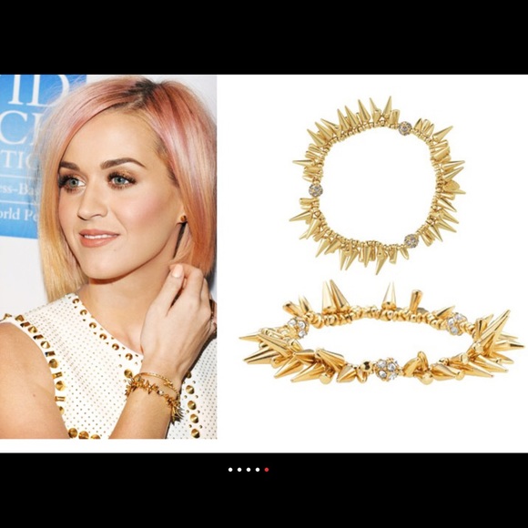 Gold "Glam Punk" Bracelet- Now Available!