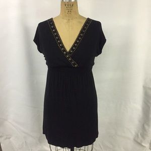 American Rag embellished neckline dress