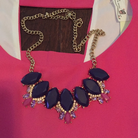 Blue & Pink Necklace
