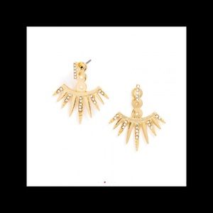 "Golden Starburst" Ear Jackets- Now Available!