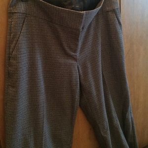 Cassidy fit brown houndstooth