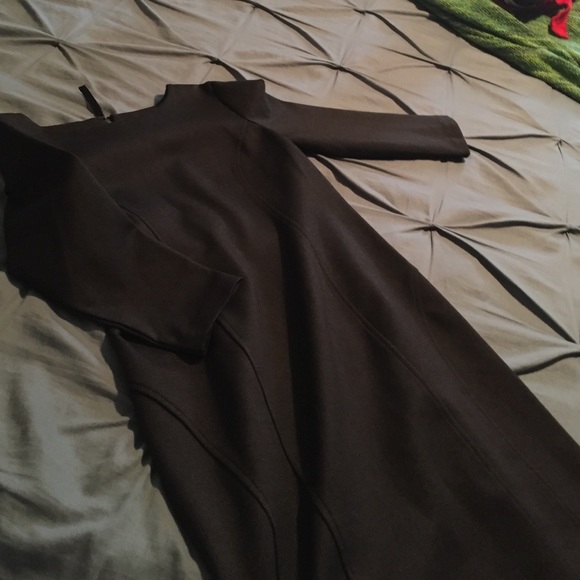Nice work dress shift dress navy and black