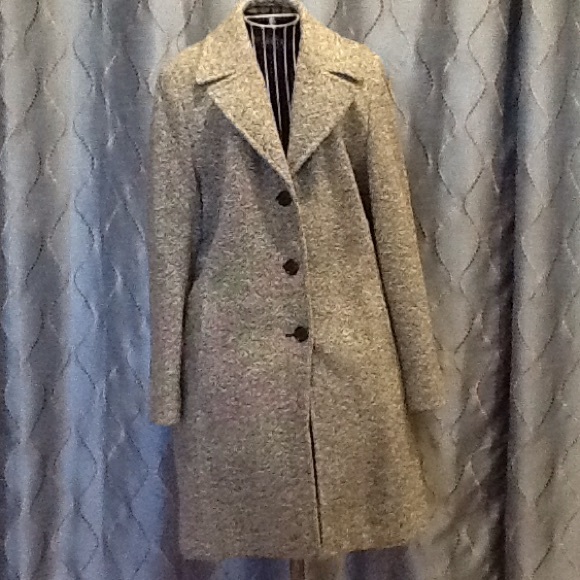 Kristen Blake wool tweed coat