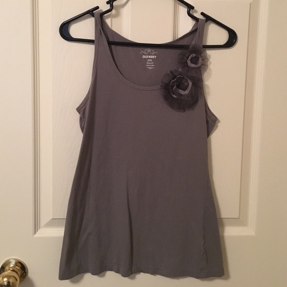 Old navy grey tank