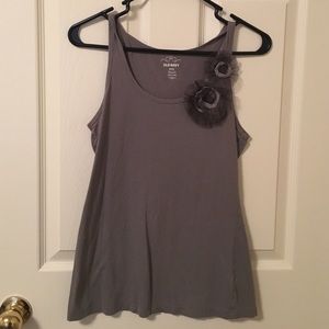 Old navy grey tank