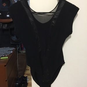 American Apparel Mesh Bodysuit