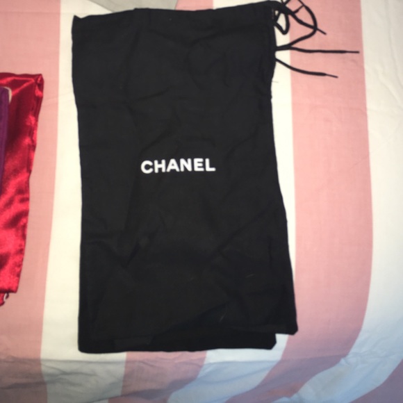 6 Chanel shoe dusty bag each one $35