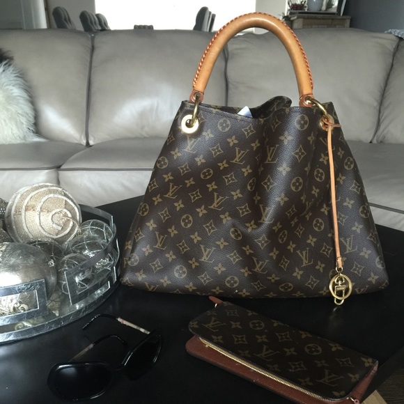 Louis Vuitton handbag with wallet