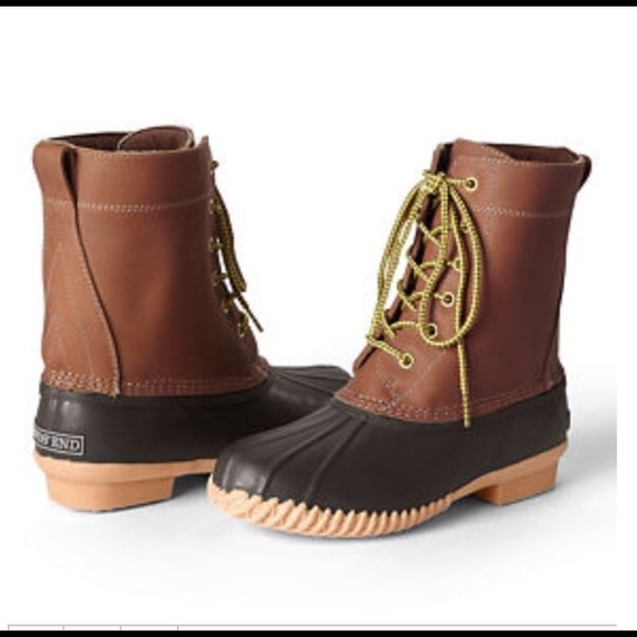 Lands End Duck boots! NEVER WORN