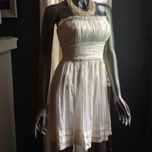BCBG White Tea Dress