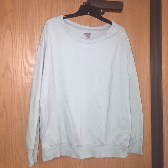 SALE Aerie sweatshirt. Color is pretty blue/green