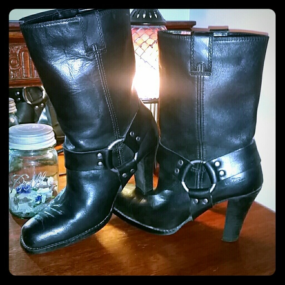 Genuine leather Harley Davidson Boots