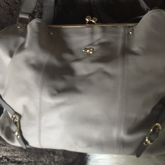 Emma Fox genuine leather handbag