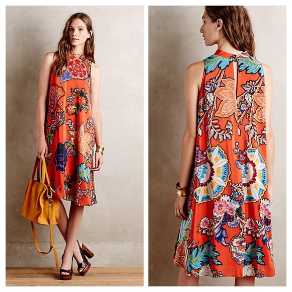 📦SOLD Anthro Larkhill Swing Dress - Picture 2 of 4