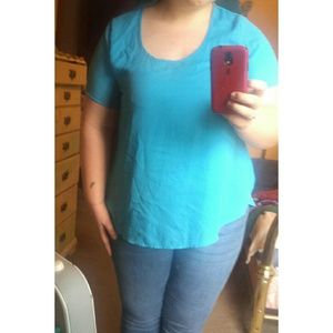 Oversized Sheer Shirt