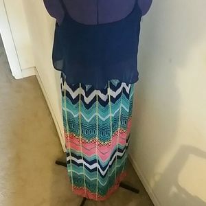Colorful maxi just in time for spring or summer!