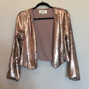 Bronze Sequined Jacket