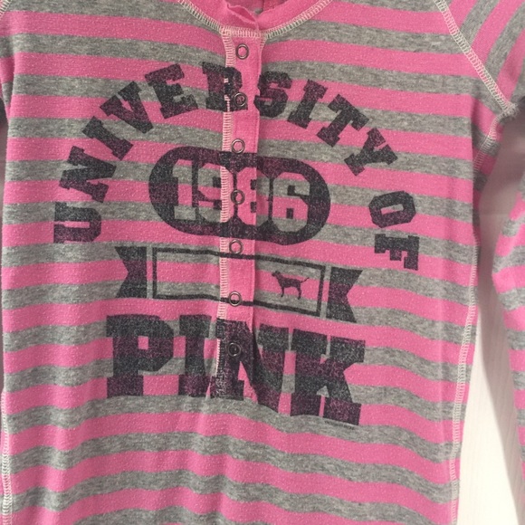 Victoria's Secret pink longsleeve T - Picture 2 of 3
