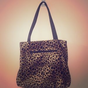 Leopard Print Shoulder Bag