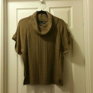 SOLD!!! Brown Cowl Neck Sweater
