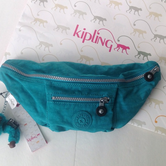 Kipling Waistbag in Jade Green