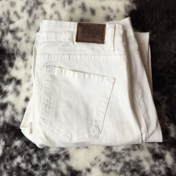 Cielo white skinny jeans