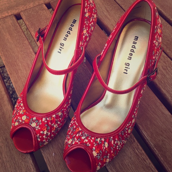 Madden Girl Mary Jane heels