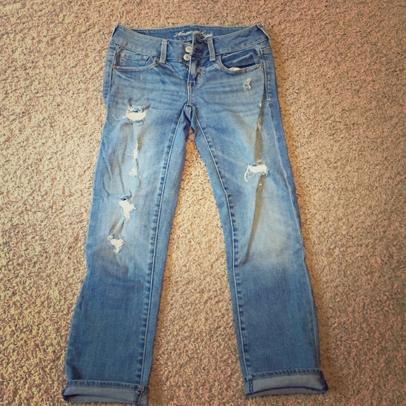American Eagle Capri's