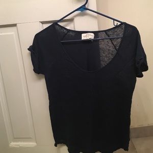 Zara Linen Basic T-Shirt